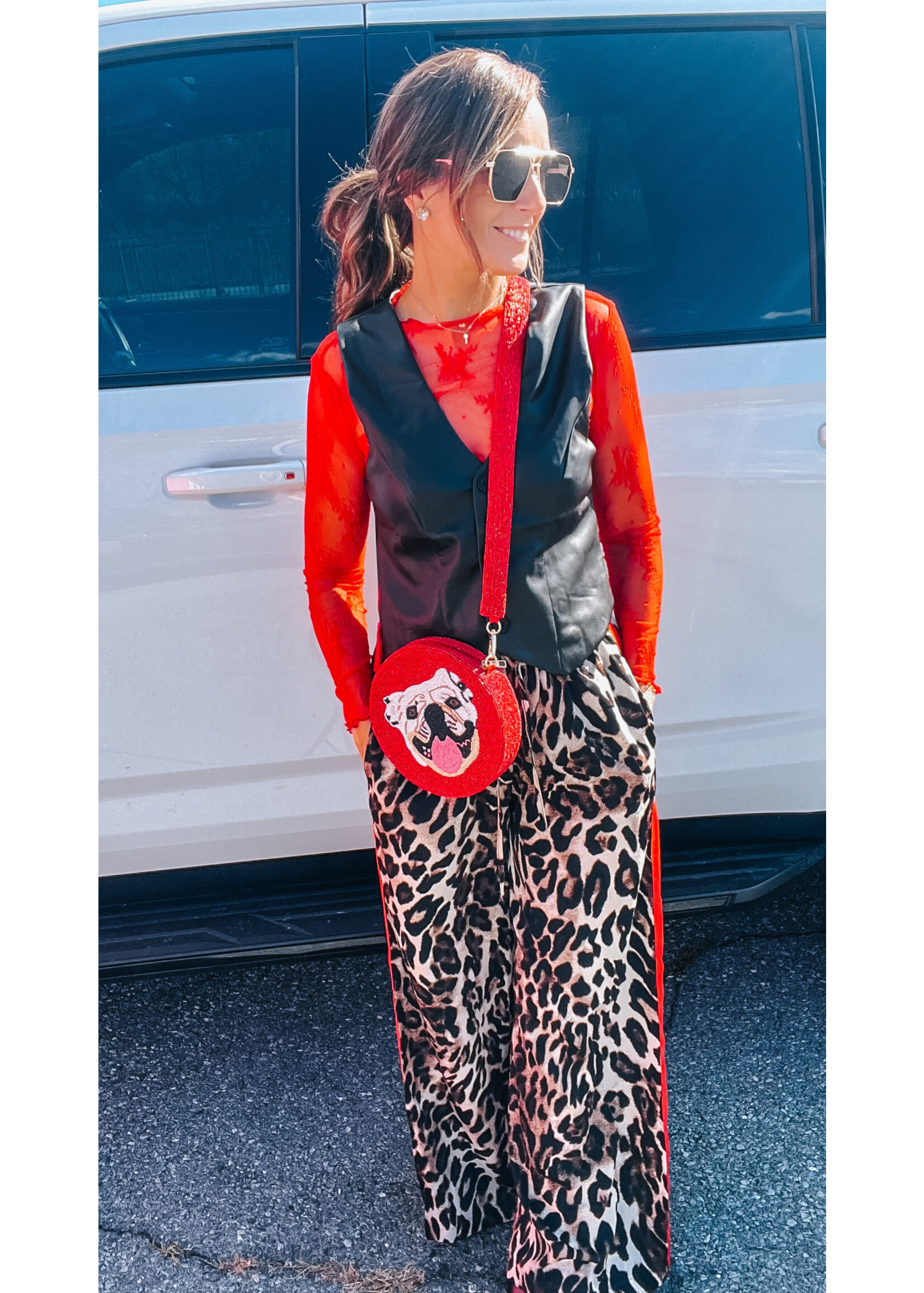Strut Your Stuff Leopard Pants