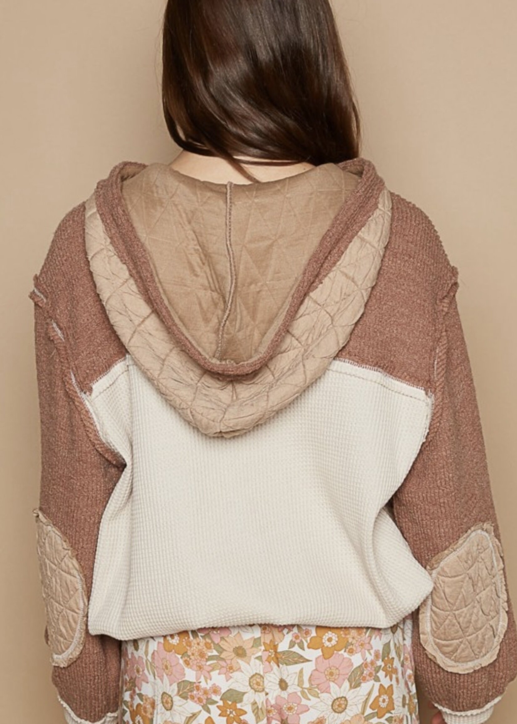 Krue Button Down Oversized Hoody