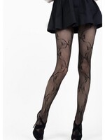 Bow Print Tights