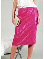 Starlight Sequin Midi Skirt
