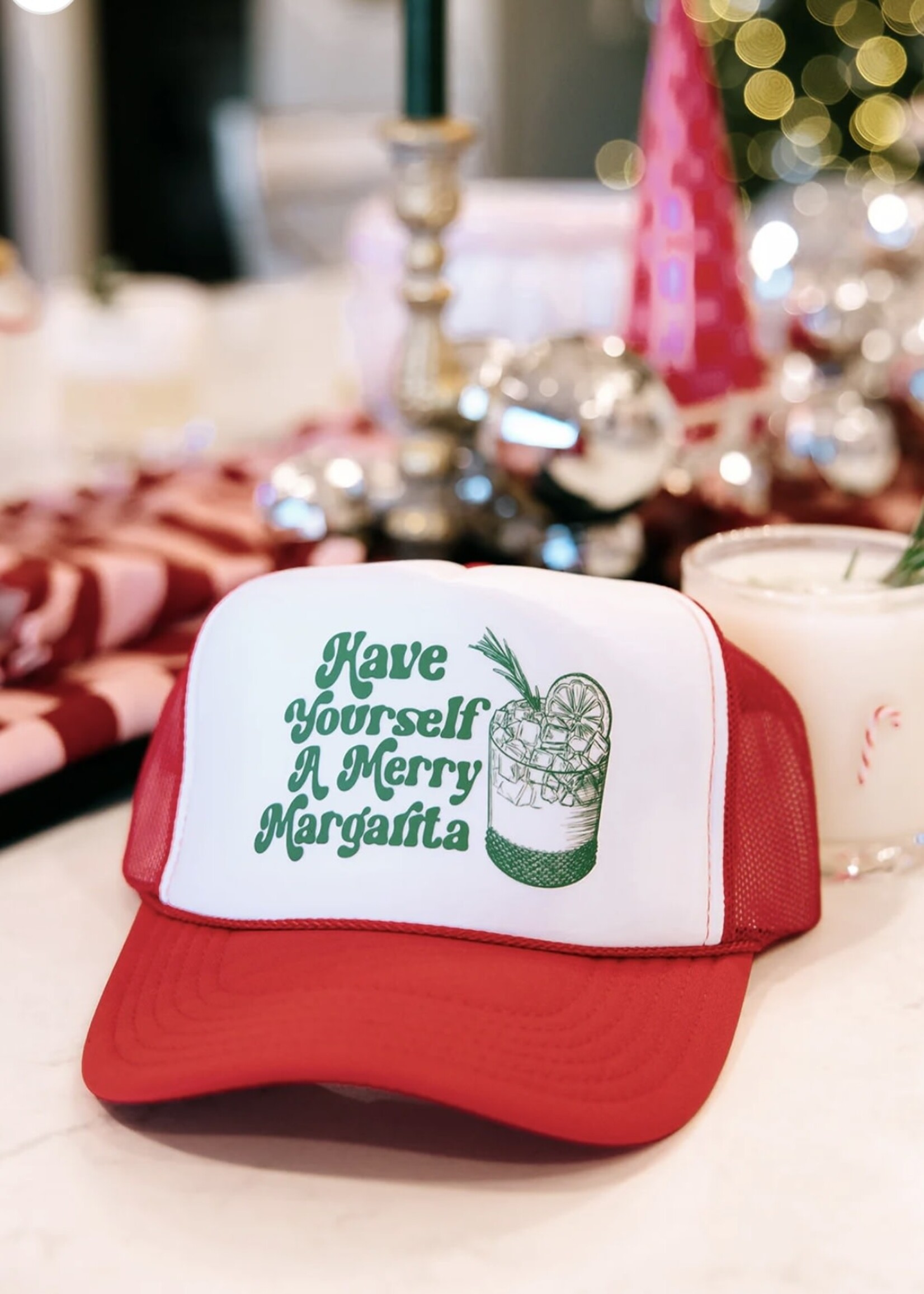 "Have Yourself A Merry Margarita" Trucker Hat