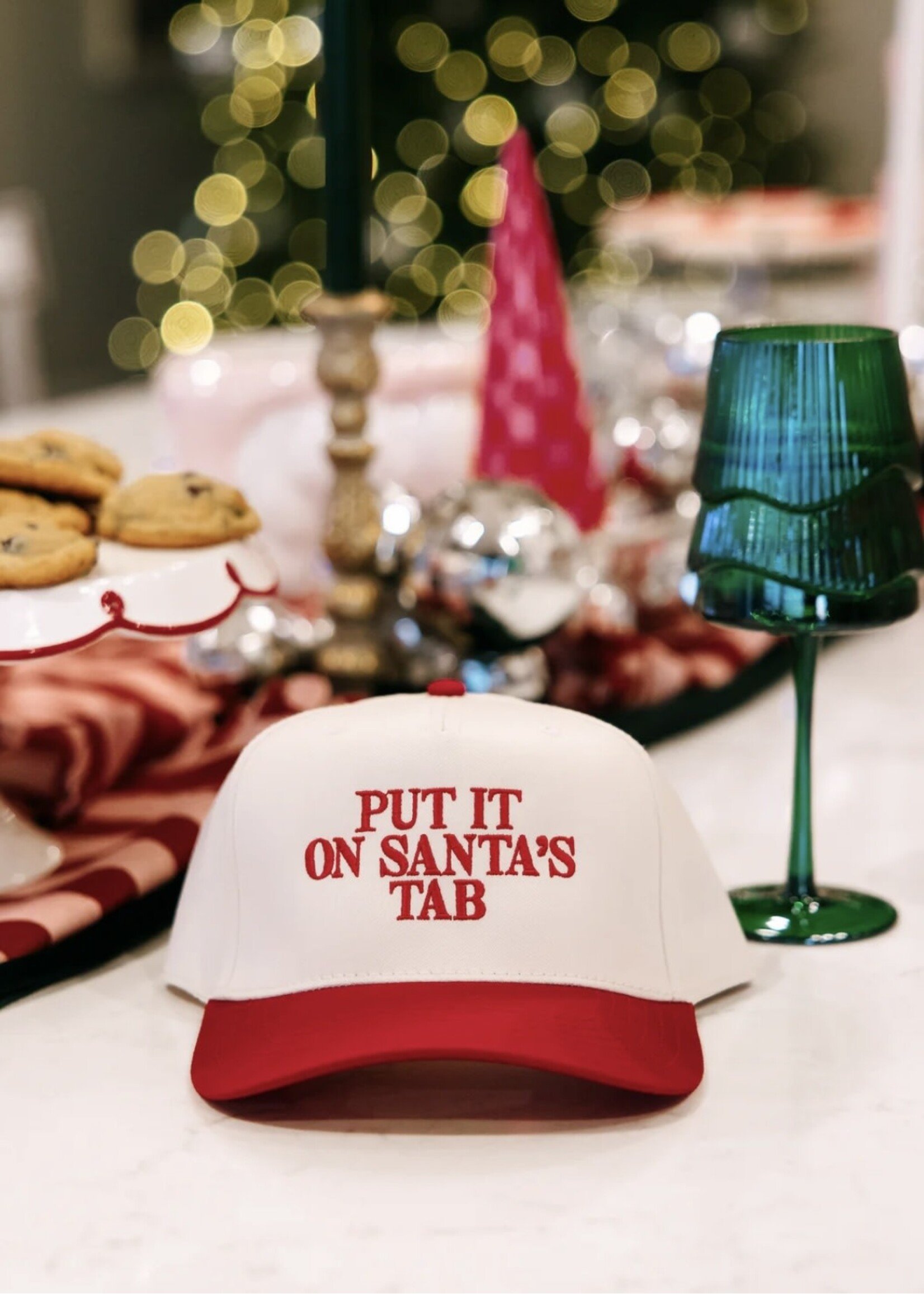 "Put It On Santa's Tab" Trucker Hat