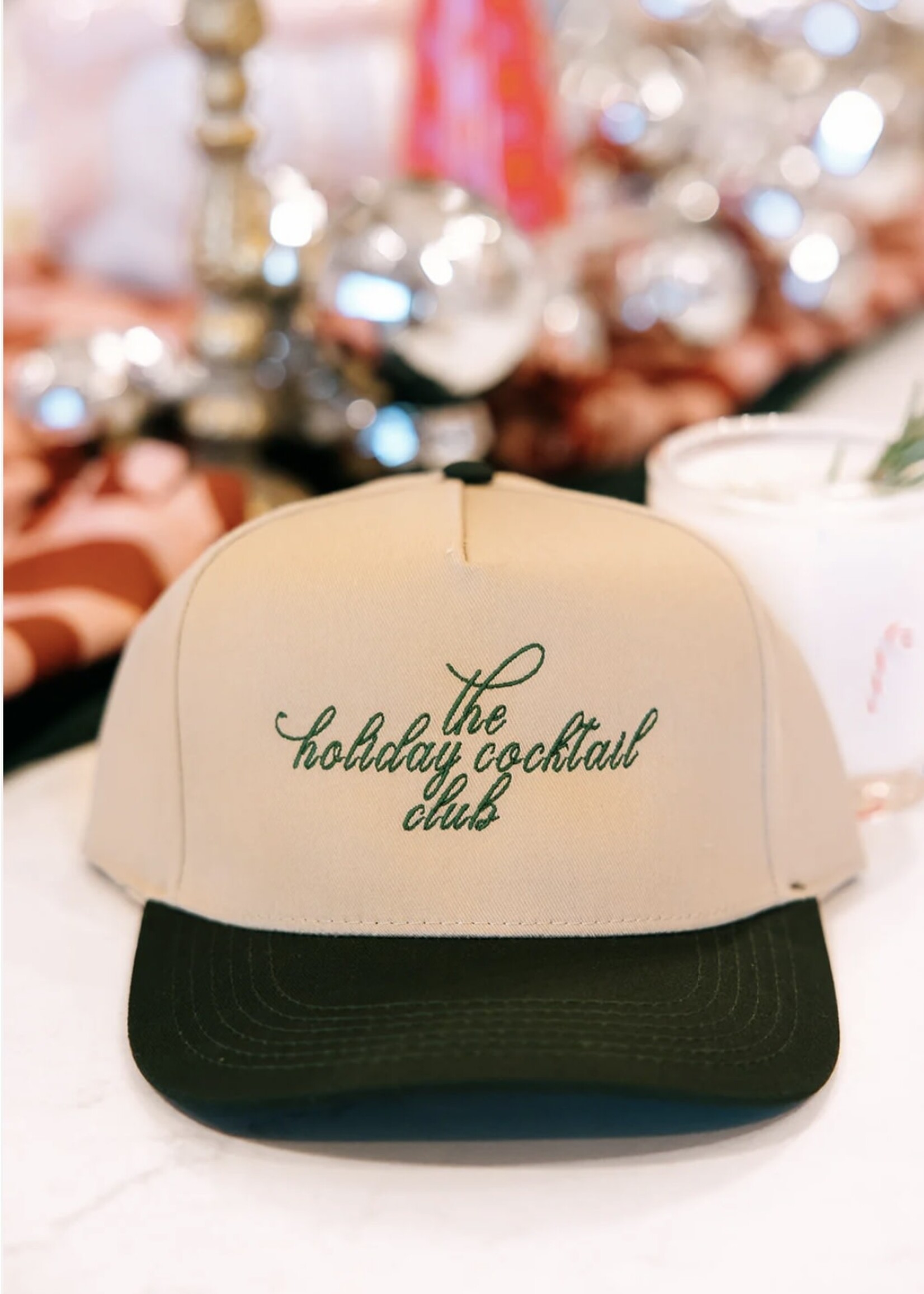 The Holiday Cocktail Club Trucker Hat