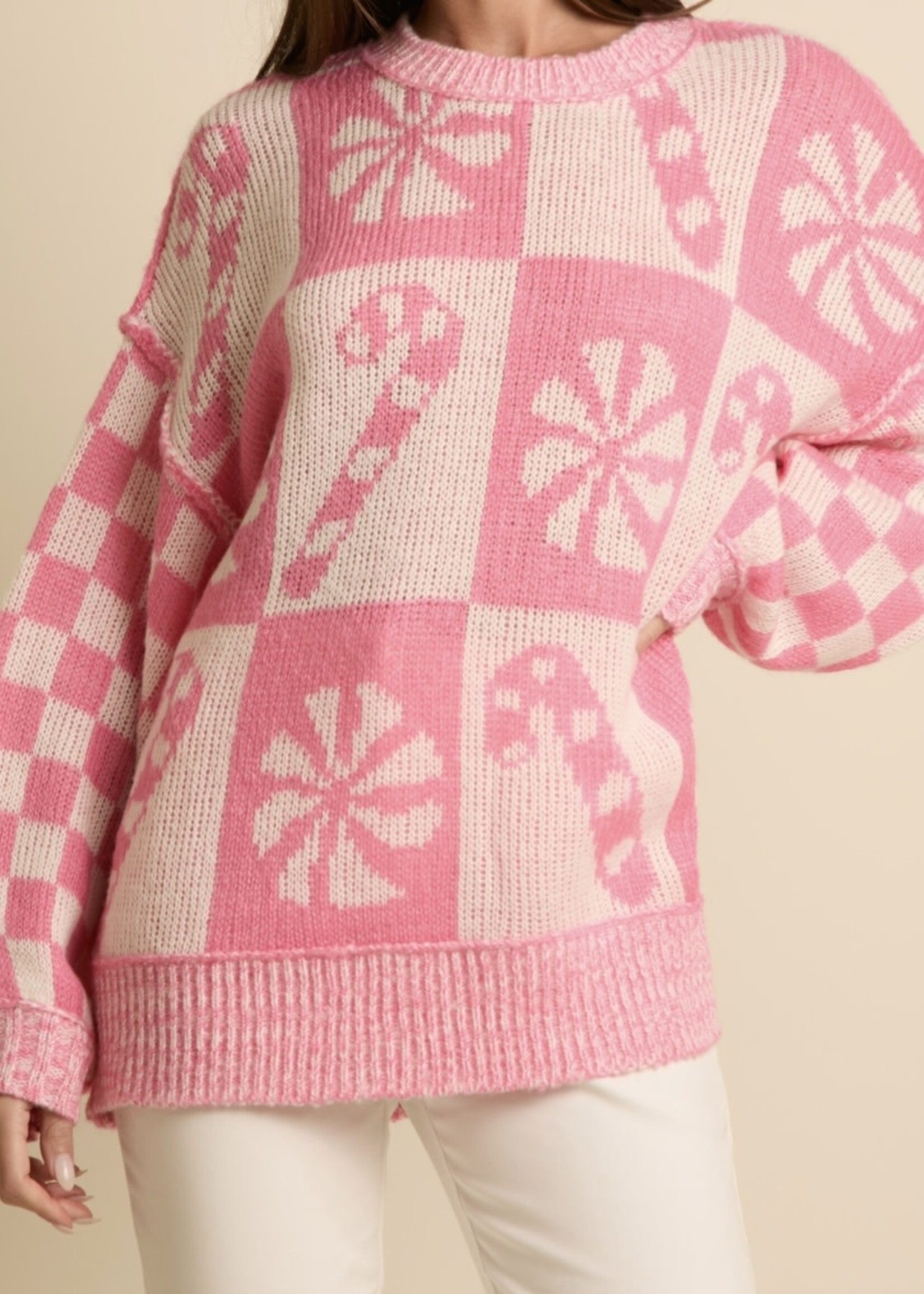 Sweet Treats Holiday Oversized Sweater
