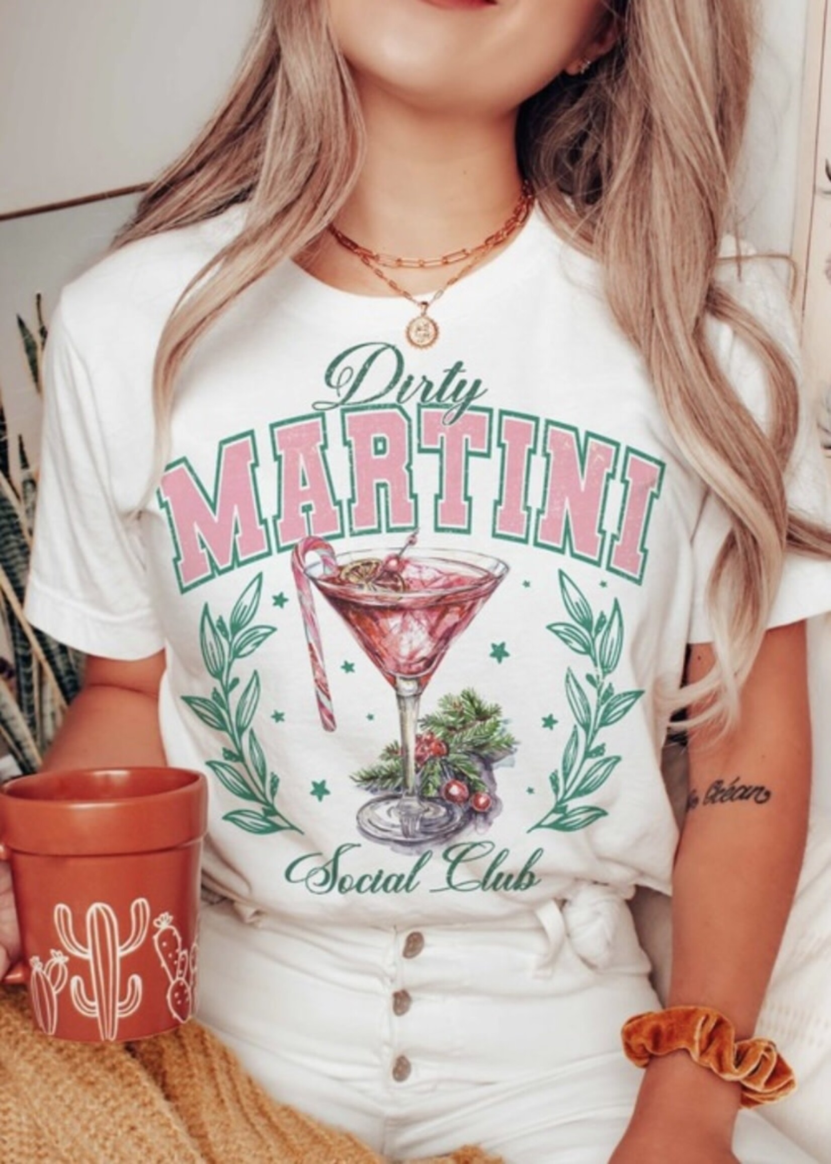 Holiday Dirty Martini Graphic Tee