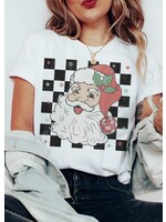 Retro Jolly Santa Graphic Tee