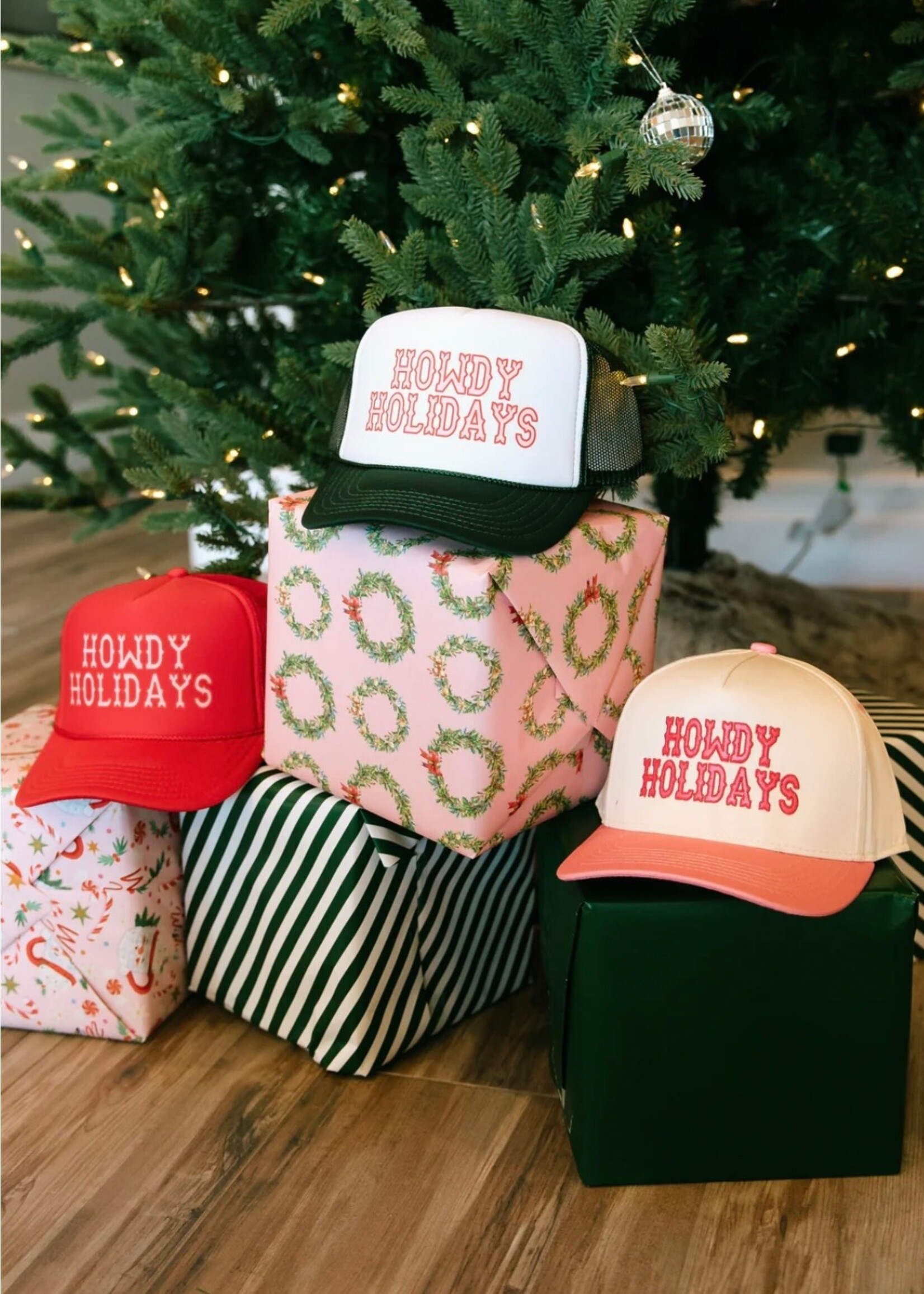 Howdy Holidays Trucker Hat