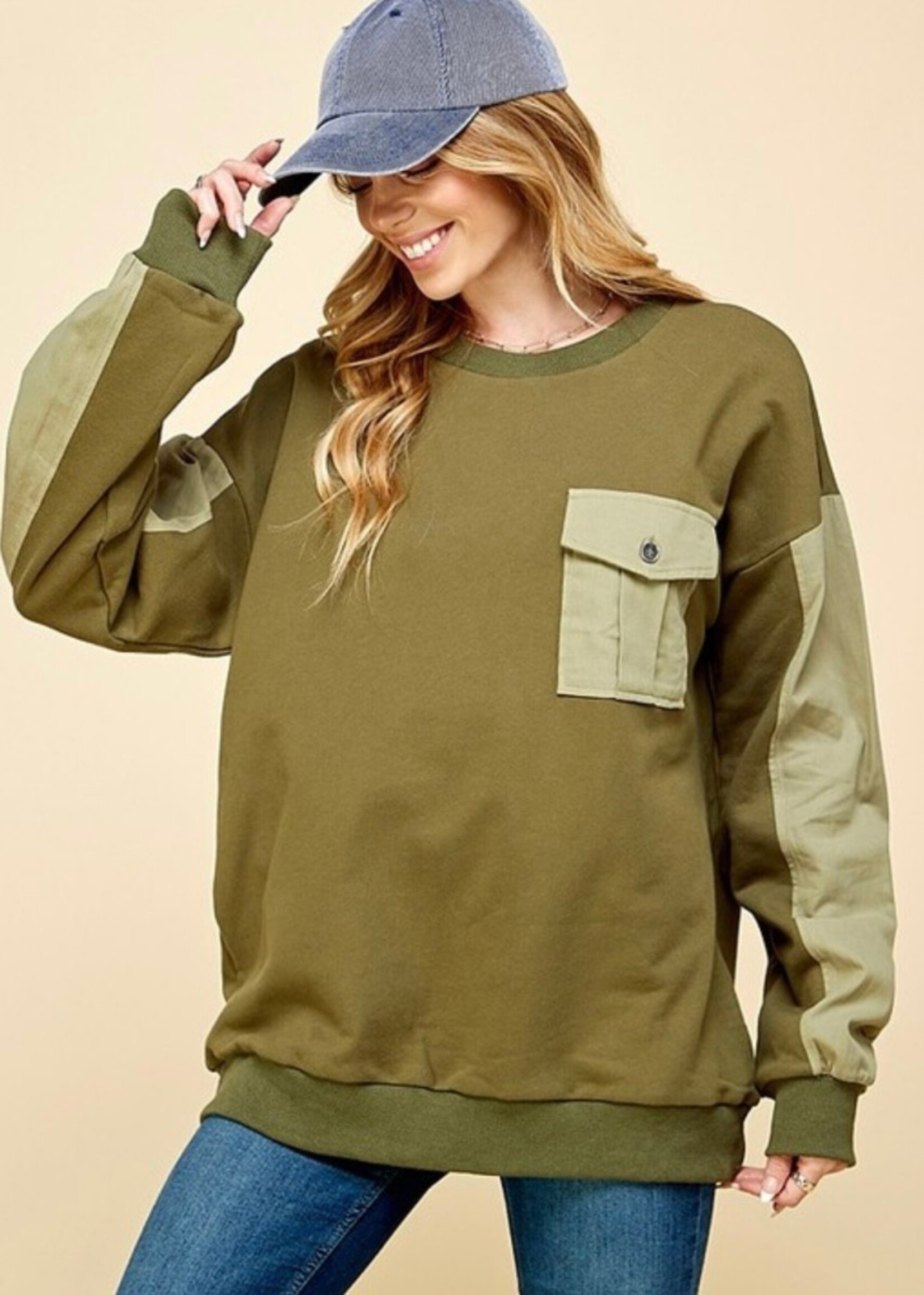 Jaydyn Contrast Top
