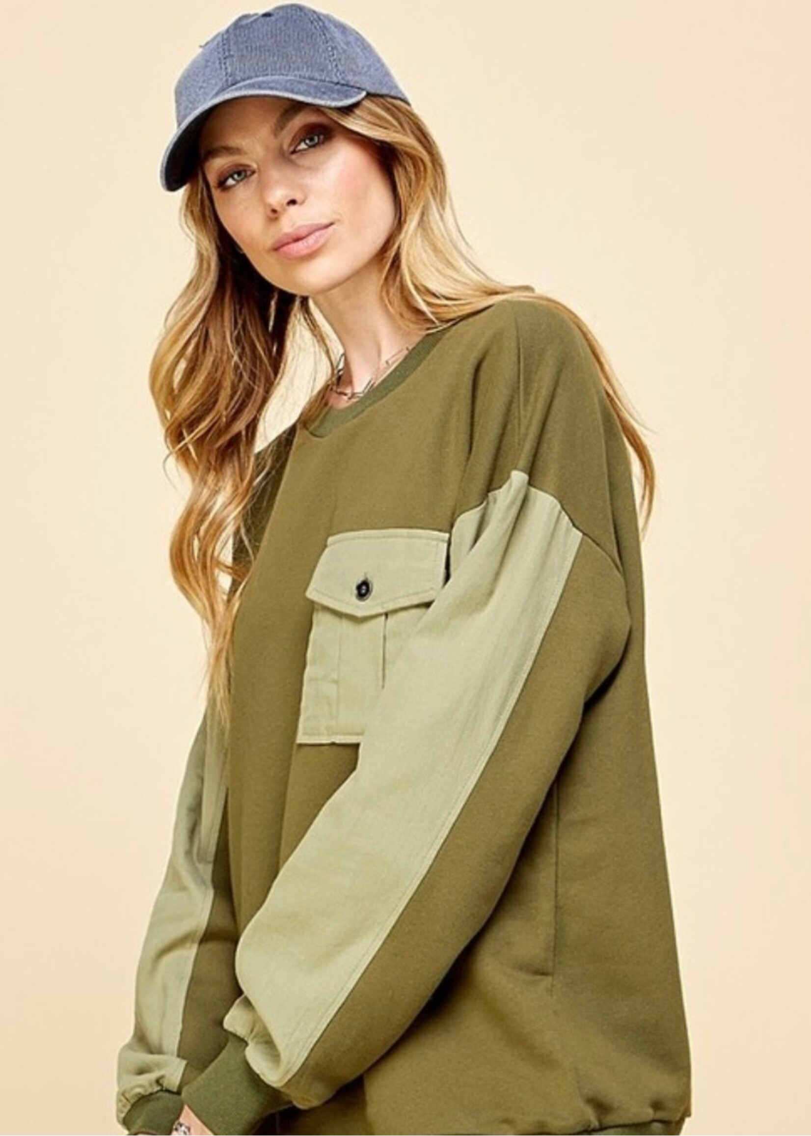 Jaydyn Contrast Top
