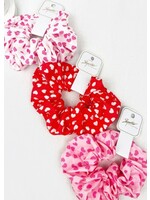 Mixed Heart Pattern Scrunchie