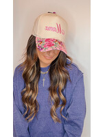 Pretty Mama Floral Trucker Hat