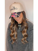 Pretty Mama Floral Trucker Hat