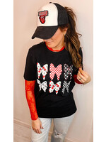 Cherry Pie Bow Graphic Tee