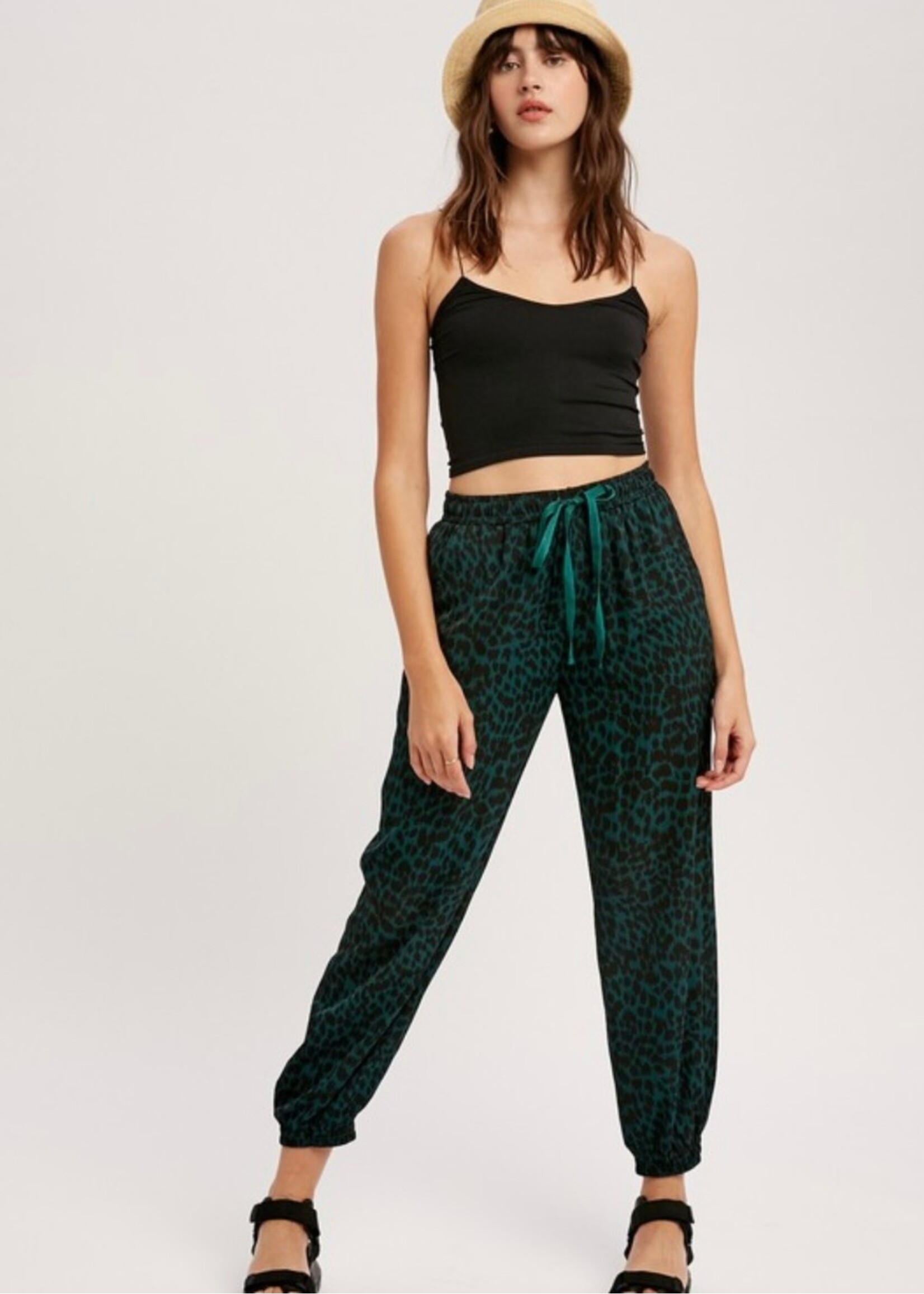 Slay Leopard Joggers