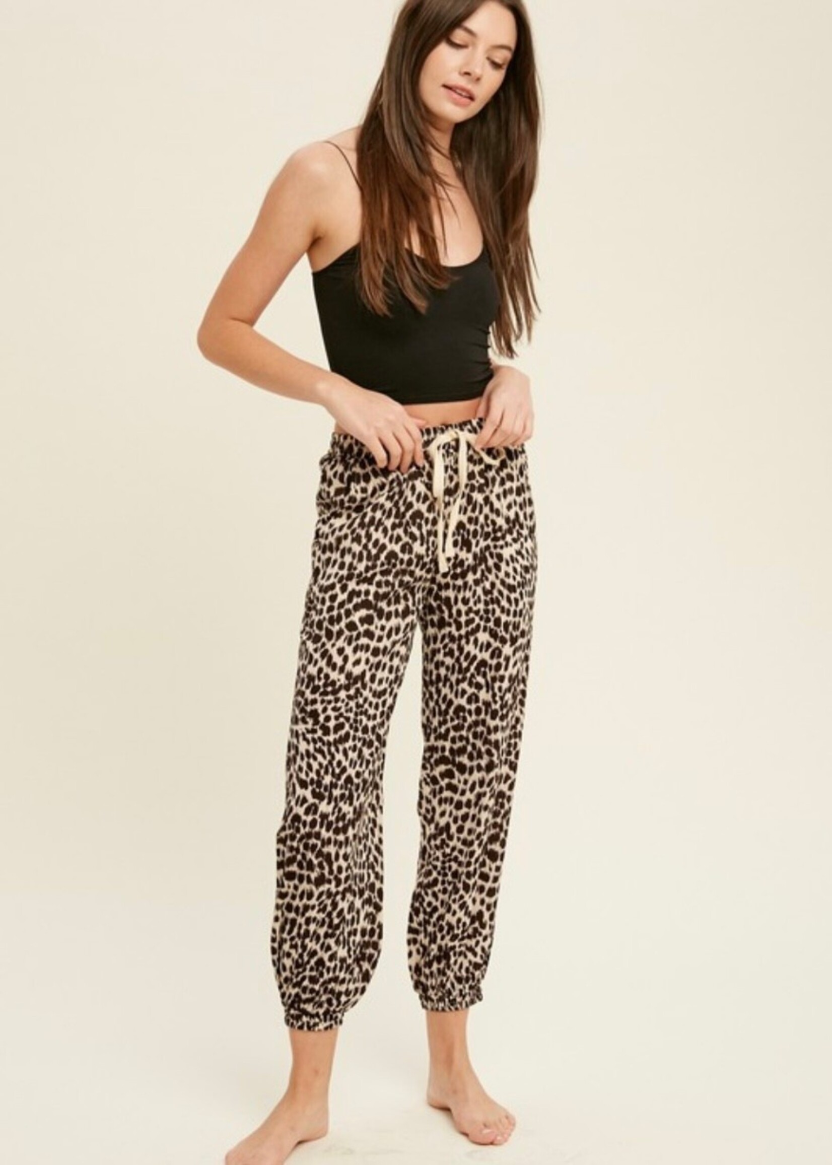 Slay Leopard Joggers