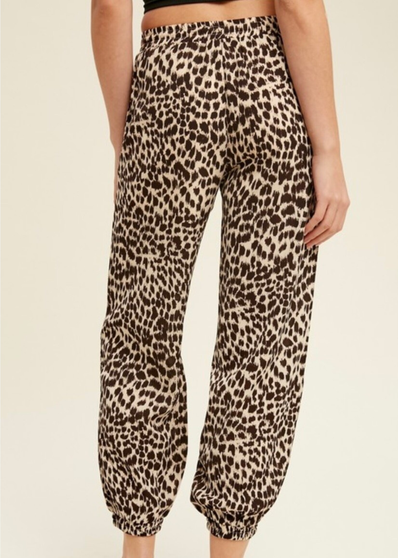 Slay Leopard Joggers