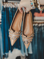Nola Stud Detail Flats