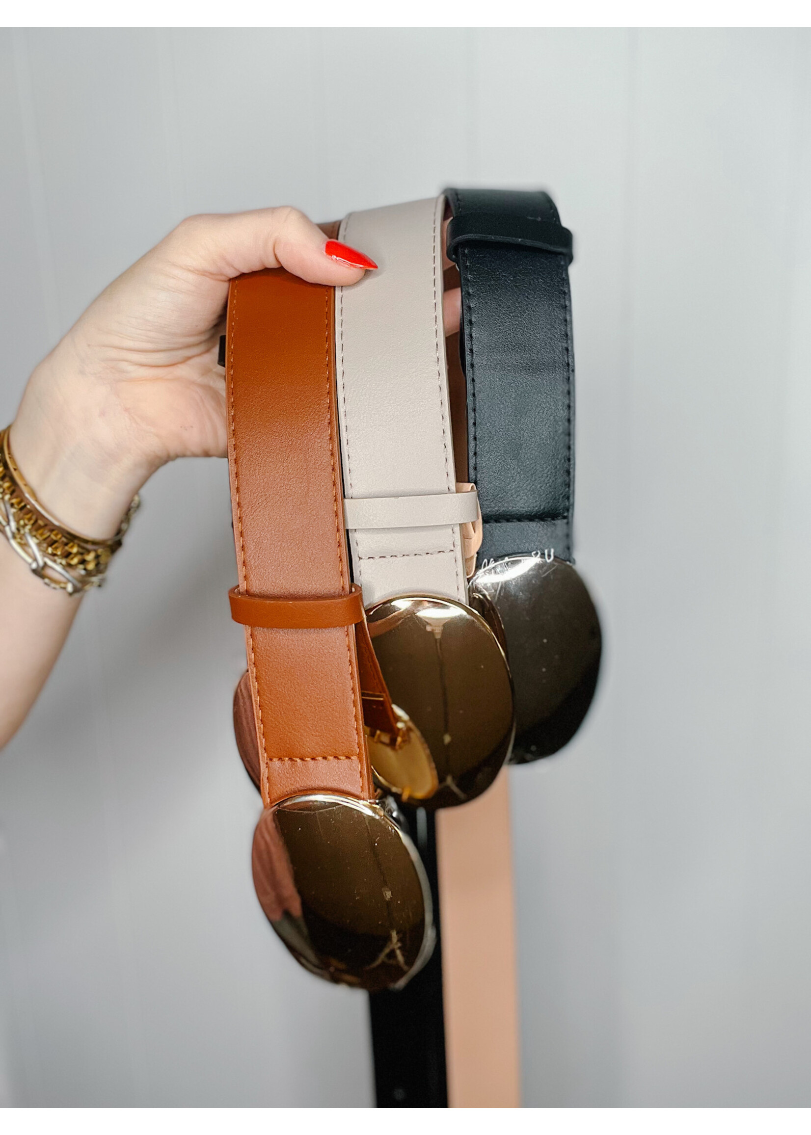 Dome Buckle Belt