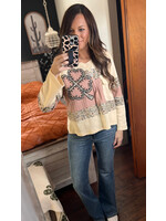 Minor Details Studded Clover Top