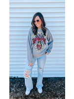 GNR Rhinestone Crewneck