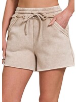 Bayside Acid Wash Shorts