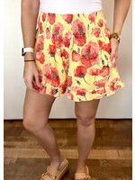 Mae Floral Smocked Ruffle Shorts