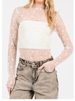 Floral Lace Layering Top