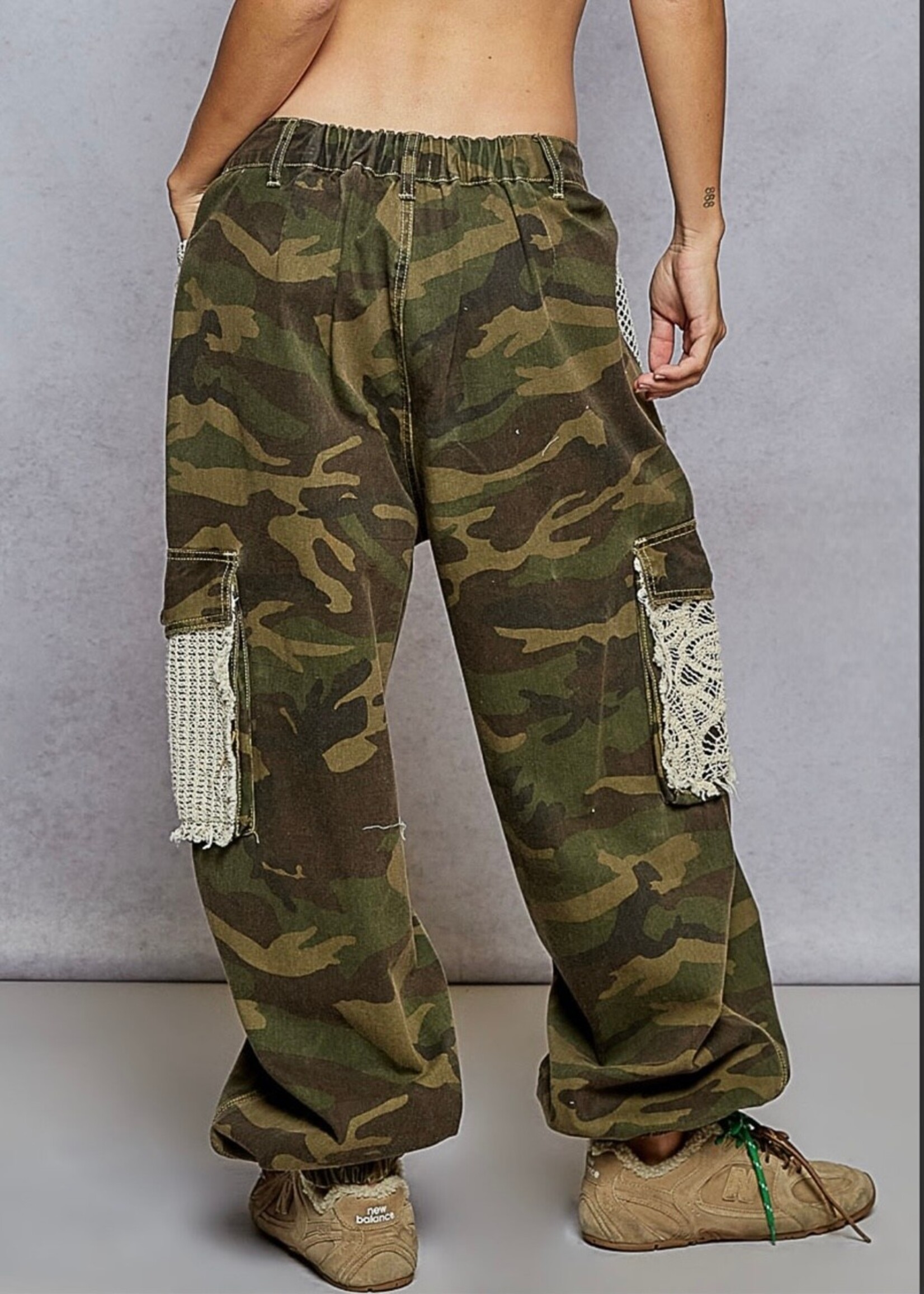 Dylan Distressed Camo Pants