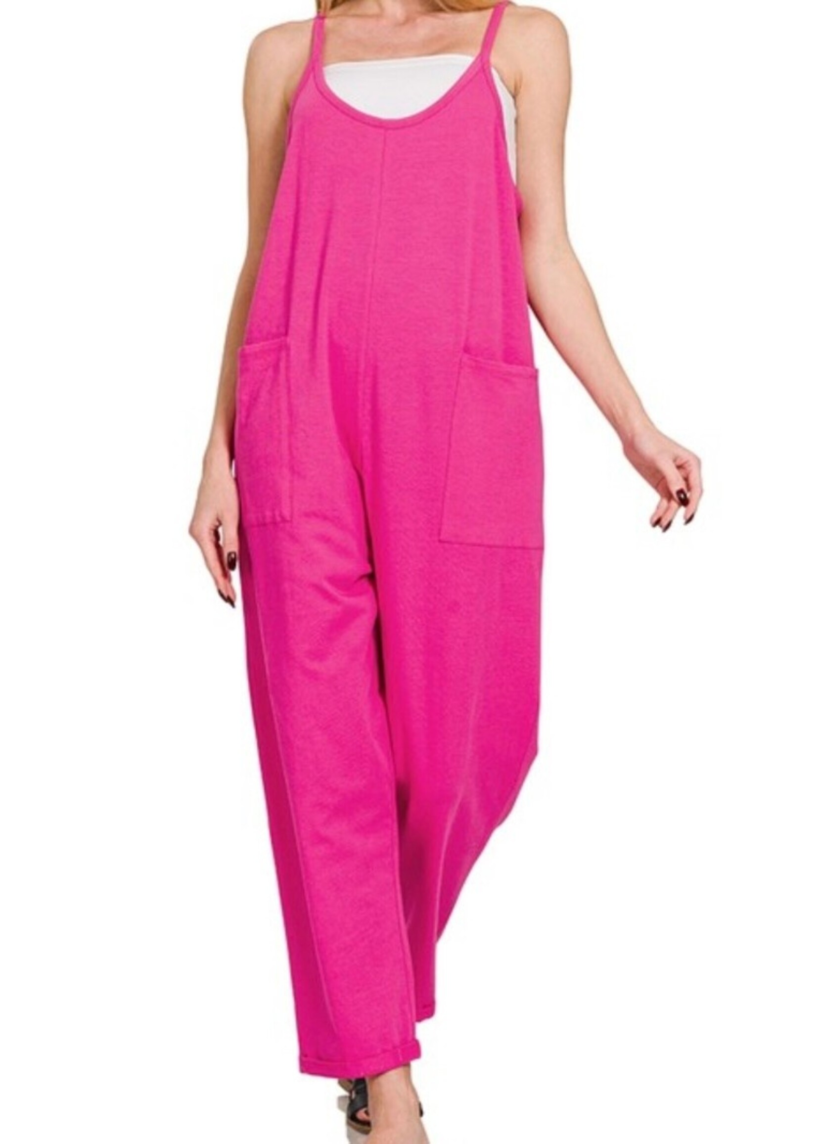 Adrial Pocketed Jumpsuit