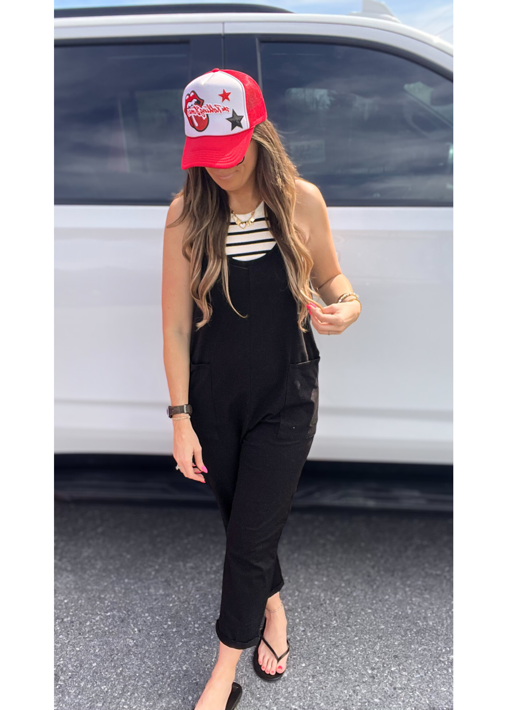Adrial Pocketed Jumpsuit