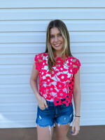 Fancy In Florals Lace Top