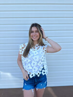 Fancy in Florals Lace Top