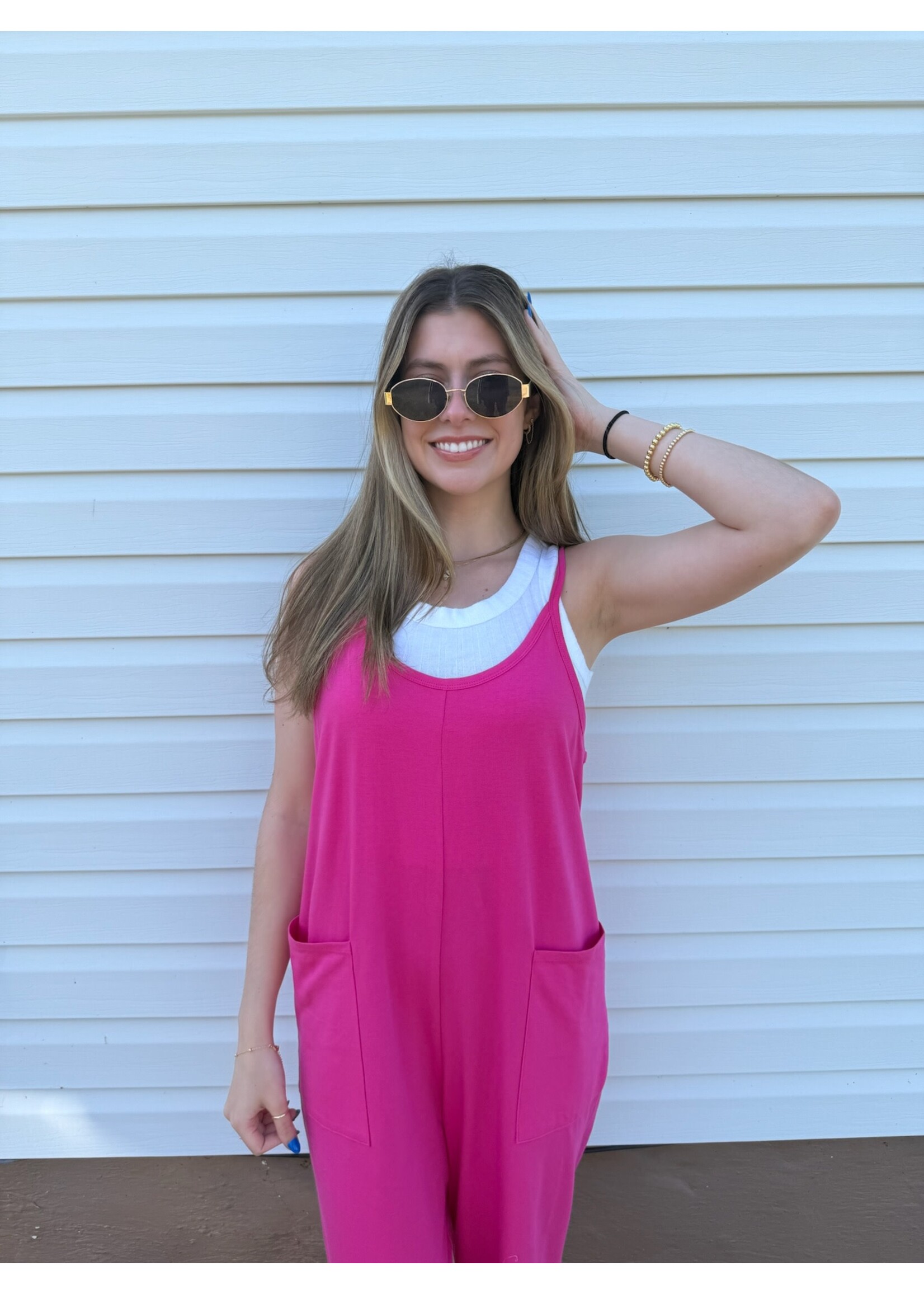 Adrial Pocketed Jumpsuit