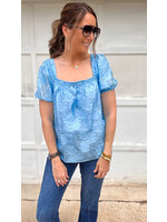 Serenity Daisy Floral Top