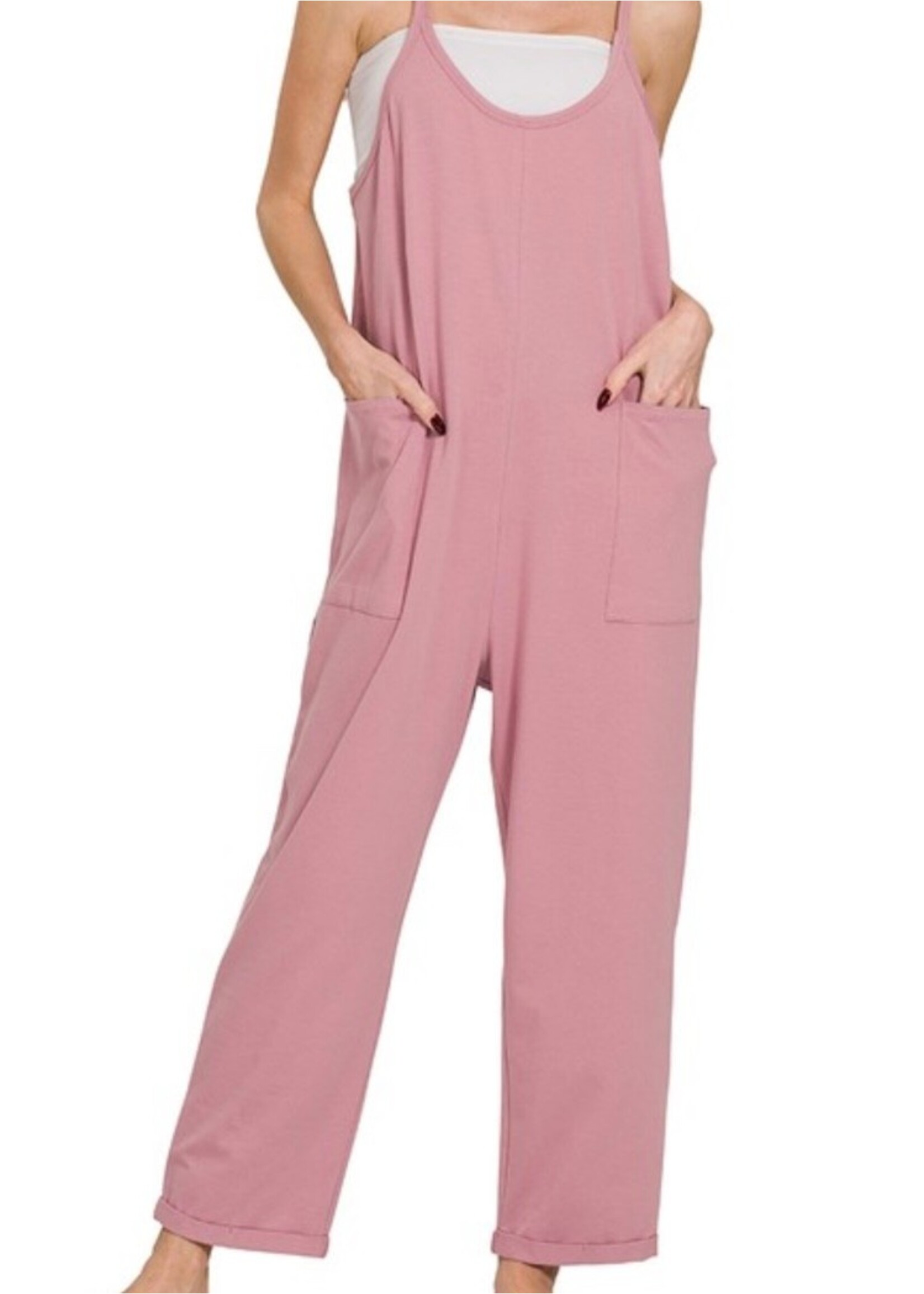Adrial Pocketed Jumpsuit