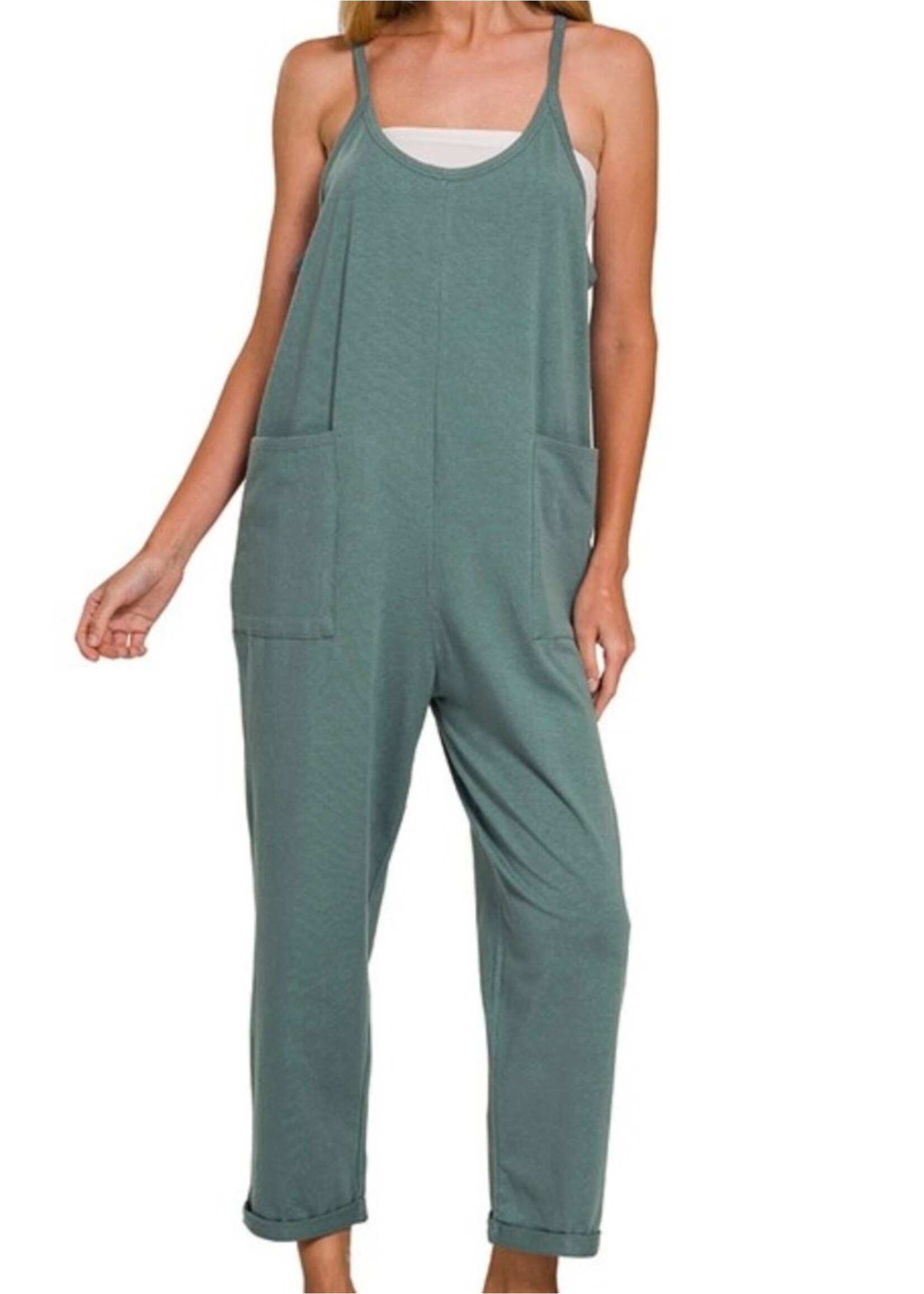 Adrial Pocketed Jumpsuit
