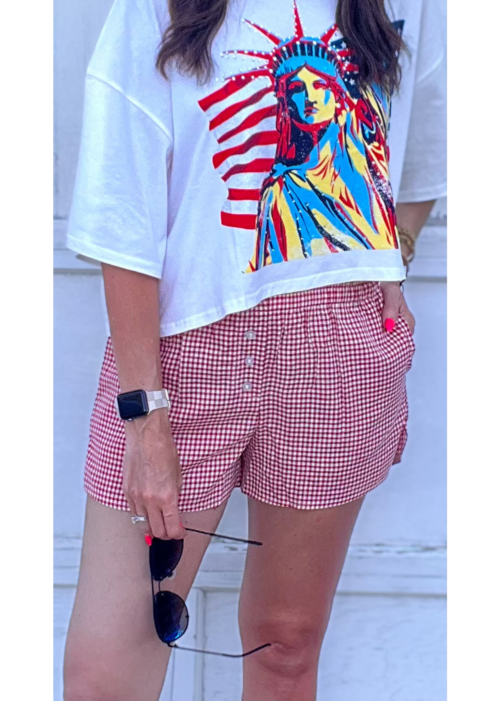 Torah Plaid Boxer Shorts