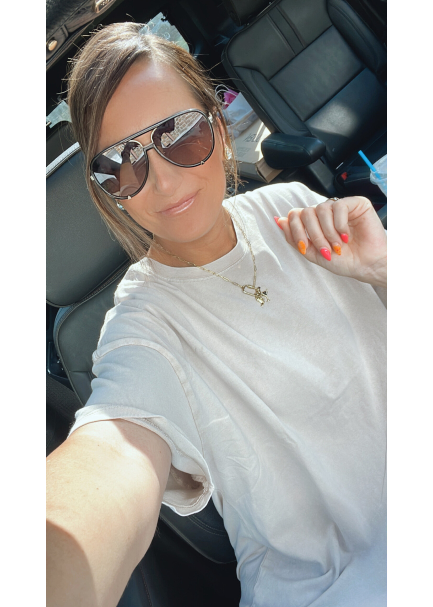 Brookson Mineral Wash Oversized Tee