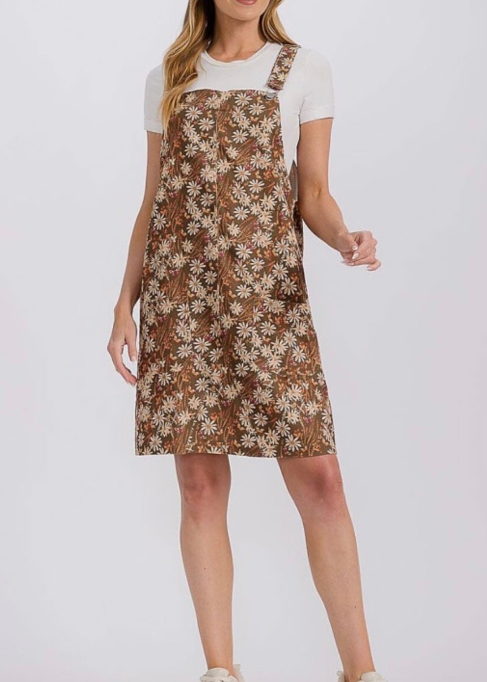 Bella Overall Floral Dress