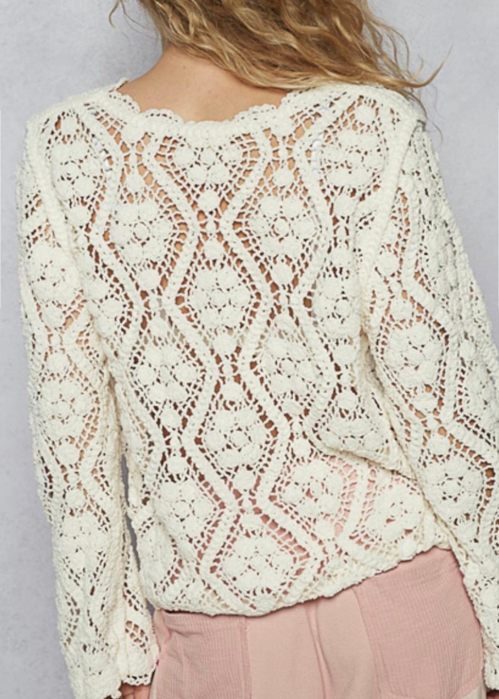 Days Go By Crochet Sweater