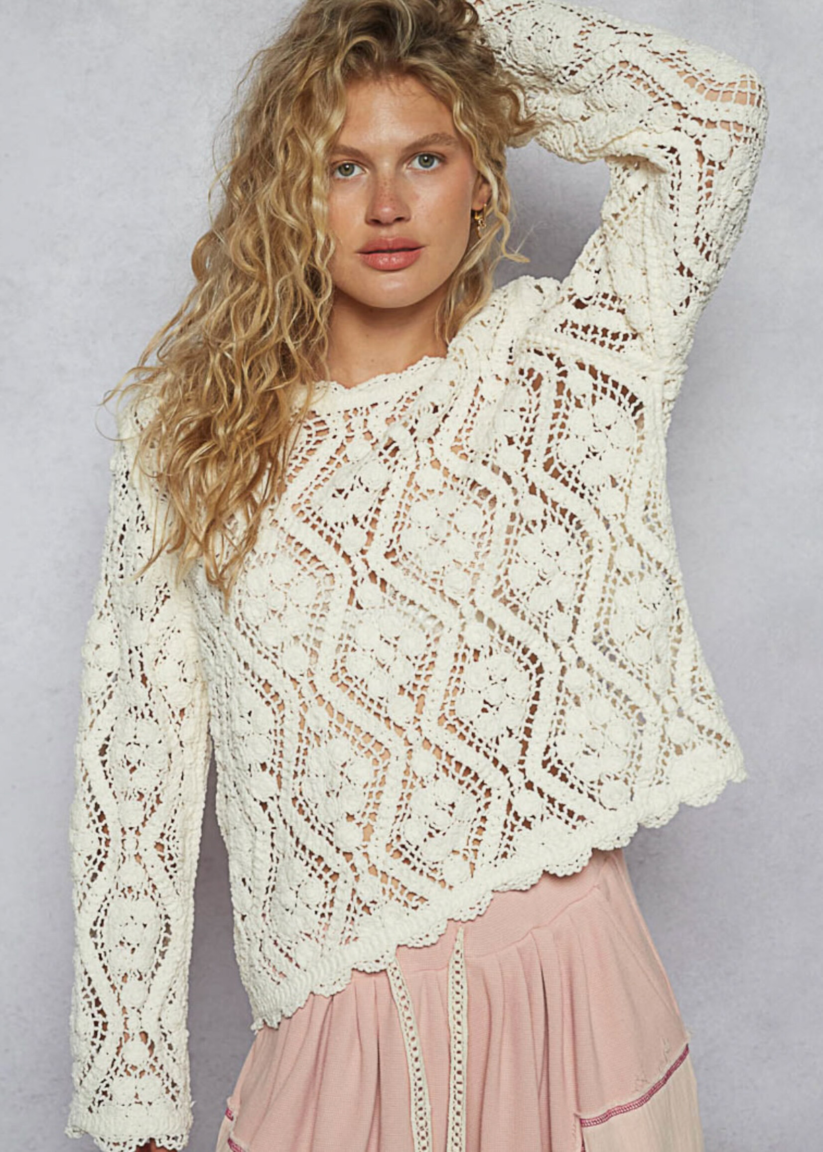 Days Go By Crochet Sweater