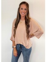 Harvey Striped Oversized Top