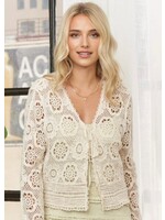 Weekend Plans Crochet Cardigan