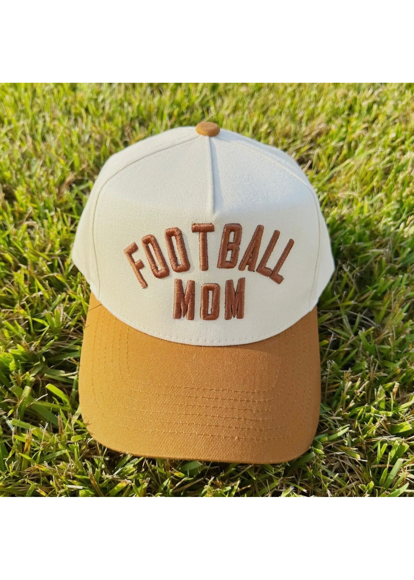 Football Mom Embroidered Hat