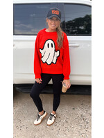 Ghost Face Knit Sweater
