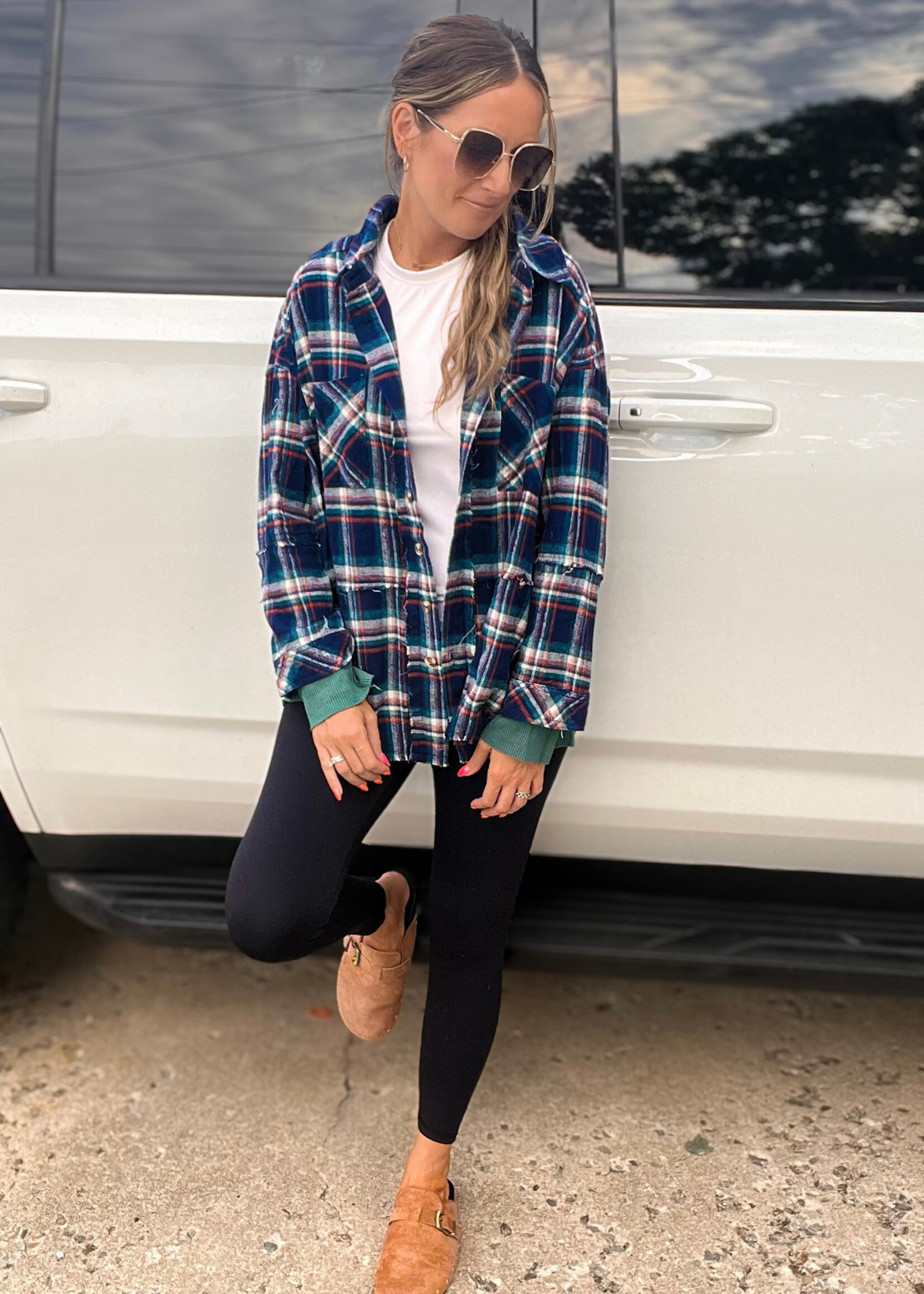 Randee Flannel with Thermal Trip