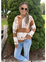 Caribelle Colorblock Sweater Hoodie