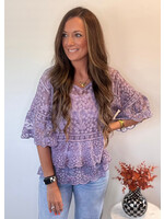 Lucienne Bell Sleeve Top