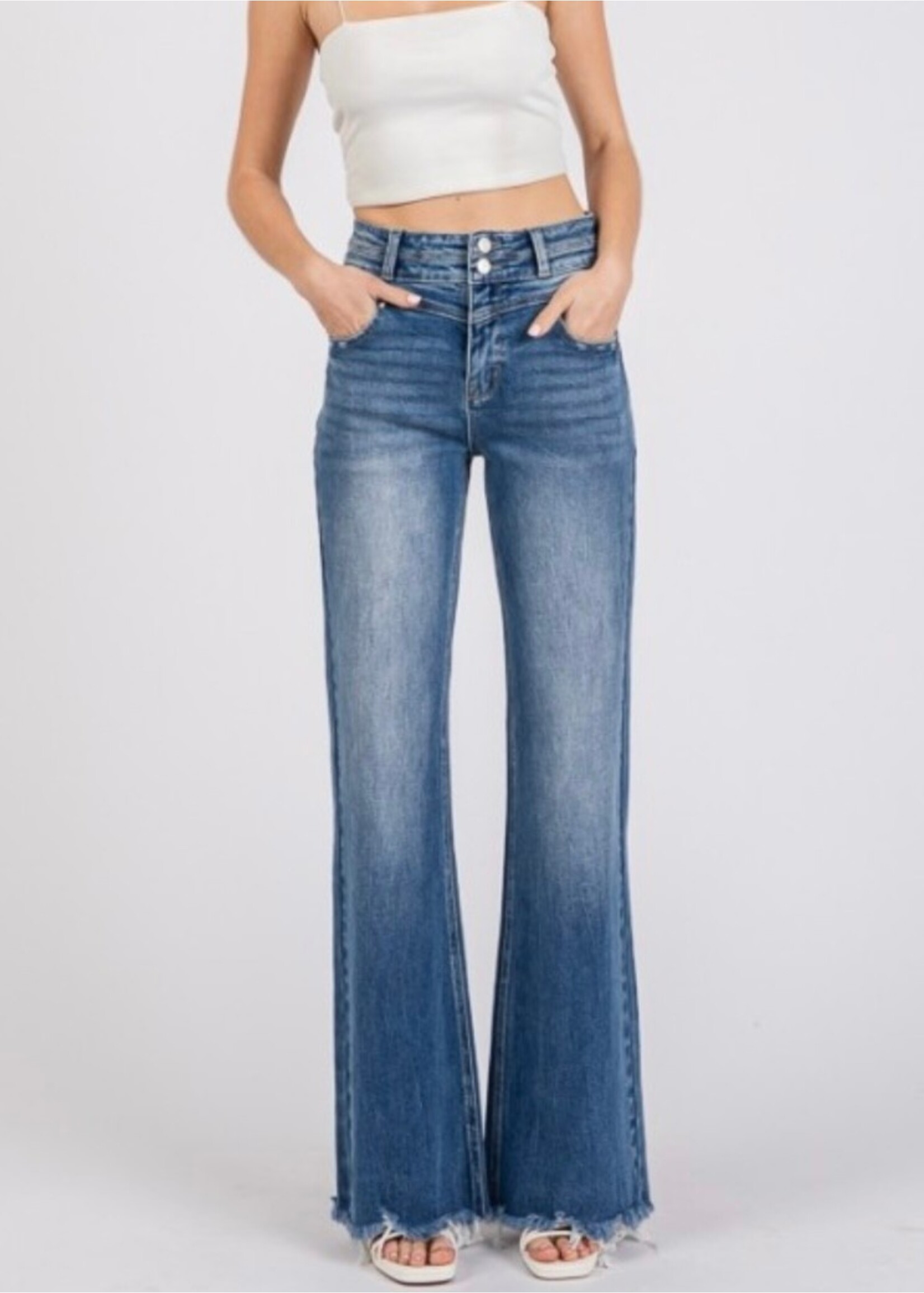 Fae Wide Leg Jeans by Petra