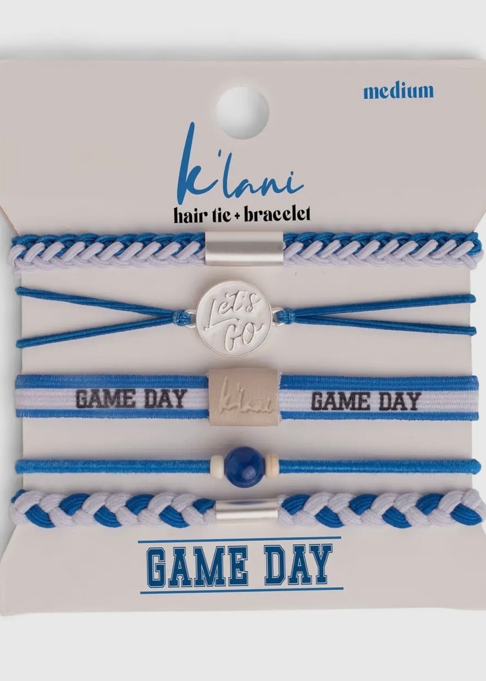 K'Lani "Gameday" Hair Tie Bracelets